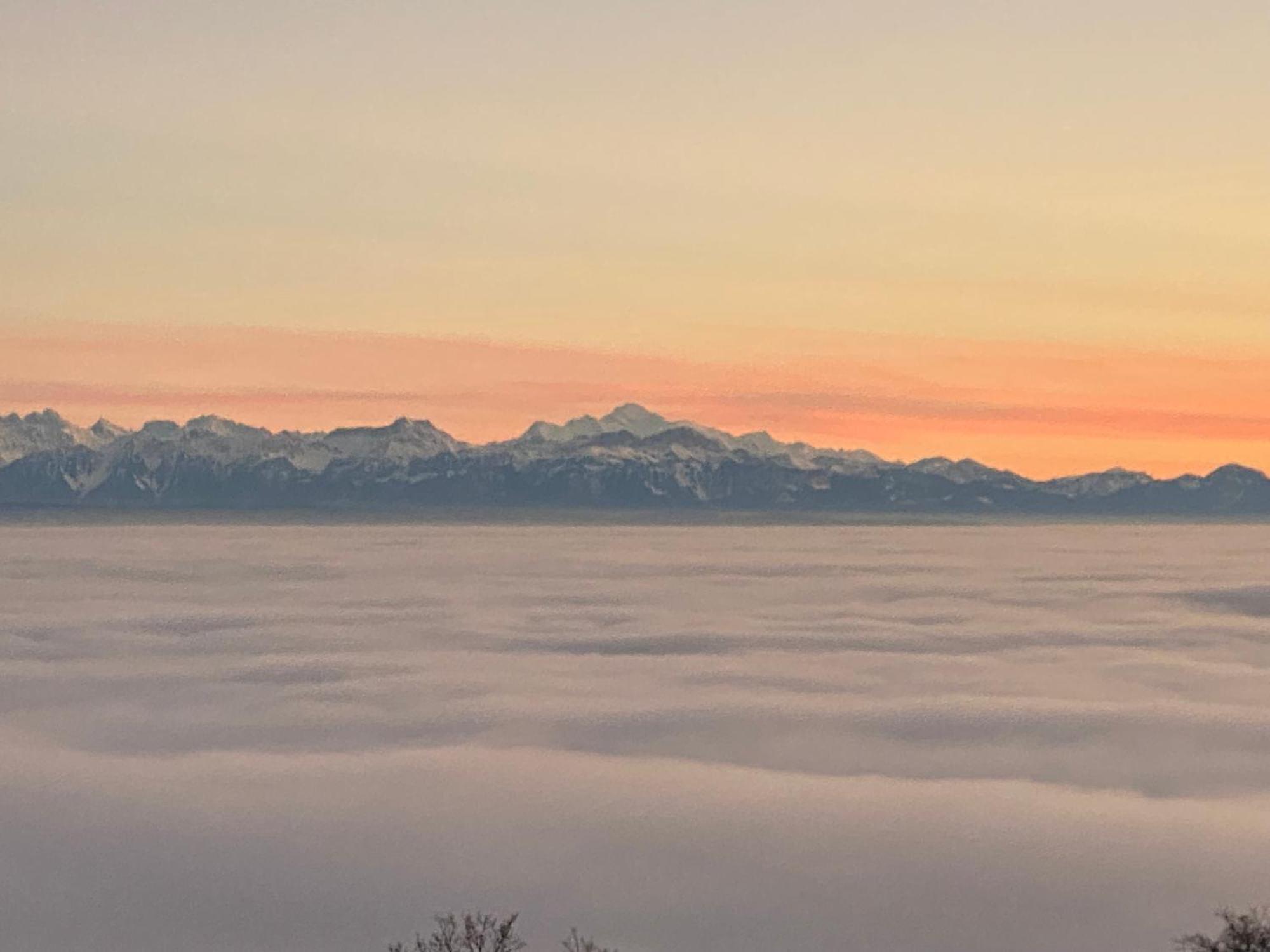 Tevenon Vue Panoramique Alpes-Lac Grandevent Εξωτερικό φωτογραφία