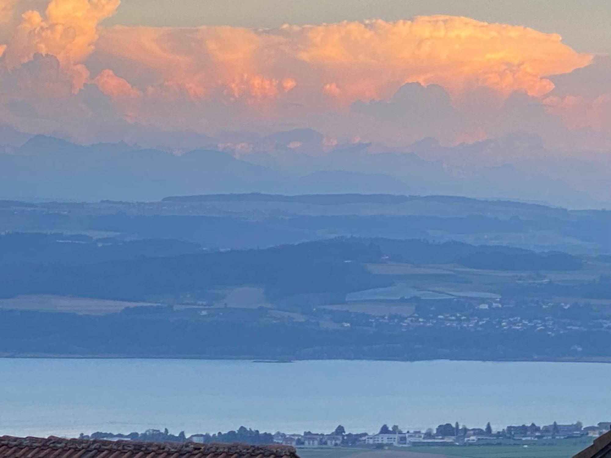 Tevenon Vue Panoramique Alpes-Lac Grandevent Εξωτερικό φωτογραφία